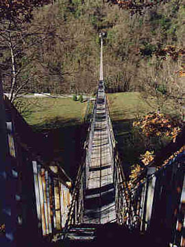 the hanging bridge