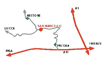 Pistoia map